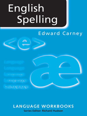 cover image of English Spelling
